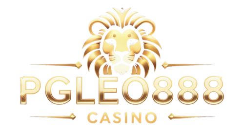 PGLEO888 Casino Logo with Lion Icon